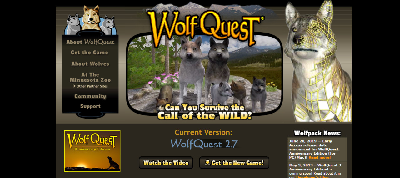 wolf quest free download for mac